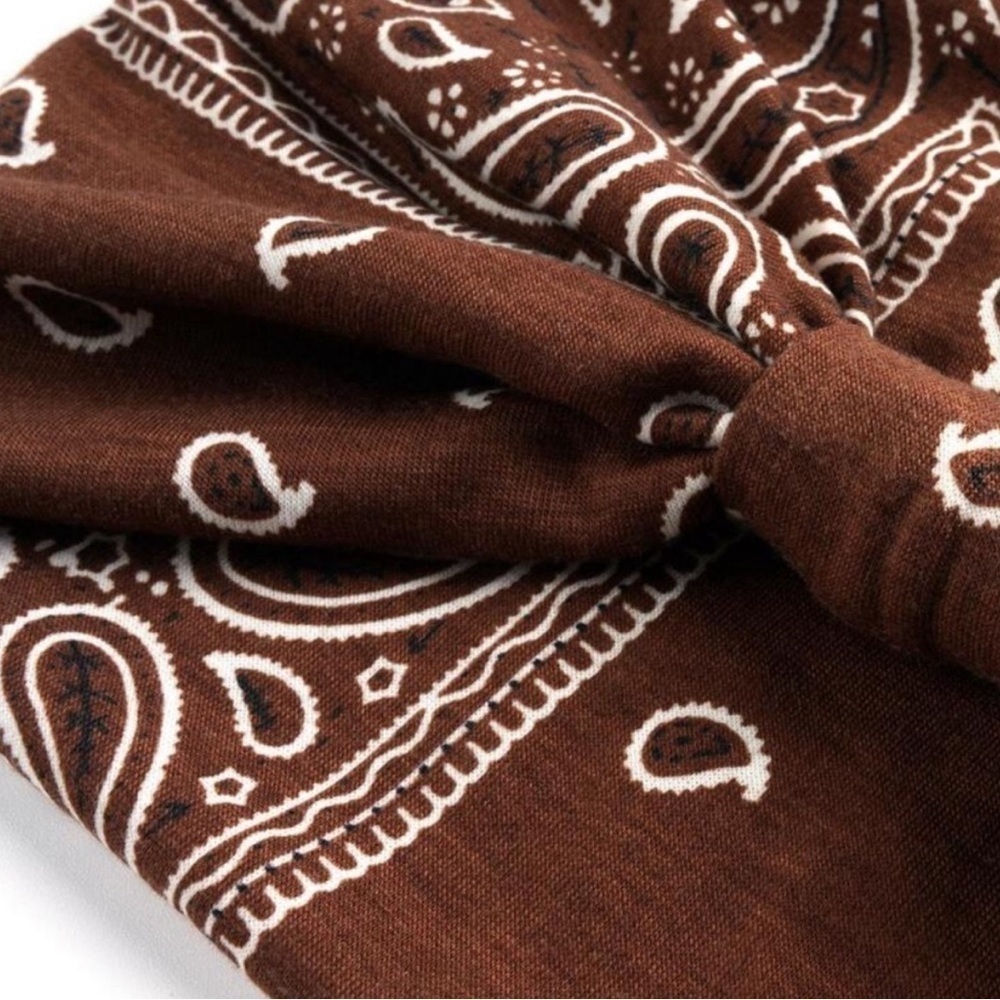 Bohemian Paisley-Print Headband - Picture 5 of 6
